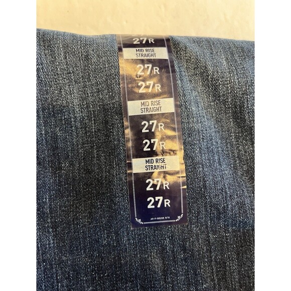 Ariat Jeans REAL Mid Rise Womens Sz 27R Stretch Icon Straight Leg 10017216 - Picture 7 of 8